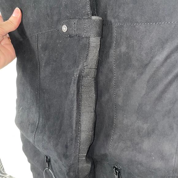 Sun + Stone Allicce Over-the-Knee Boots, black faux suede 8.5M - Picture 5 of 15